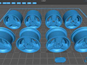 Fiesta MKIII RS Turbo Wheel printable 3D Print Model