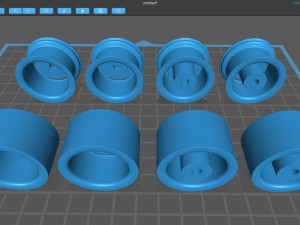Fiesta MKIII RS Turbo Wheel printable 3D Print Model
