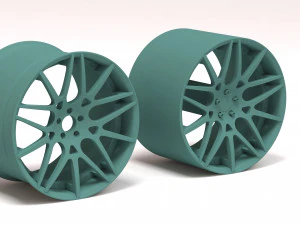Forgiato Maglia rim printable 3D Print Model