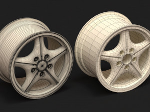 Style 35 OEM rim printable Modelo de impresión 3D
