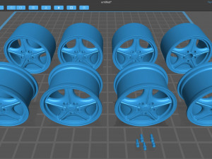 Style 35 OEM rim printable Modelo de impresión 3D