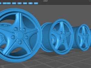 Style 35 OEM rim printable Modelo de impresión 3D