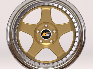 OZ Racing Pegasus KS printable rim Modelo de impresión 3D