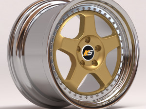 OZ Racing Pegasus KS printable rim Model do druku 3D