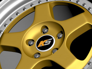 OZ Racing Pegasus KS printable rim Model do druku 3D