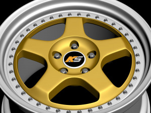 OZ Racing Pegasus KS printable rim Model do druku 3D