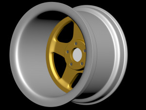 OZ Racing Pegasus KS printable rim Model do druku 3D