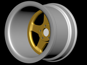 OZ Racing Pegasus KS printable rim Model do druku 3D