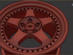 OZ Racing Pegasus KS printable rim Model do druku 3D