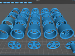 OZ Racing Pegasus KS printable rim Model do druku 3D