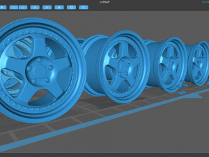 OZ Racing Pegasus KS printable rim Model do druku 3D