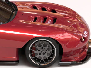 RX-7 Custom Body Kit printable 3D Print Model