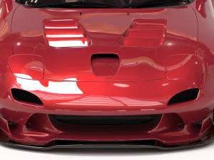 RX-7 Custom Body Kit printable 3D Print Model