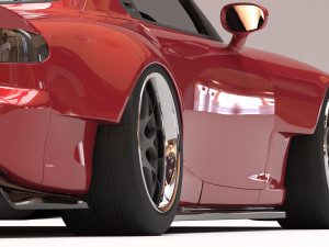 RX-7 Custom Body Kit printable 3D Print Model