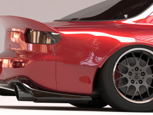 RX-7 Custom Body Kit printable 3D Print Model