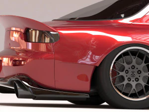 RX-7 Custom Body Kit printable 3D Print Model