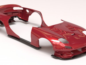 RX-7 Custom Body Kit printable 3D Print Model