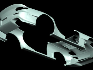 RX-7 Custom Body Kit printable 3D Print Model