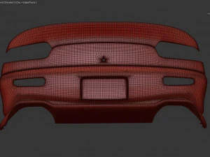 RX-7 Custom Body Kit printable 3D Print Model