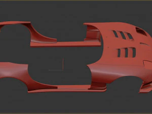 RX-7 Custom Body Kit printable 3D Print Model