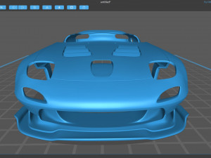 RX-7 Custom Body Kit printable 3D Print Model