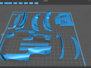 RX-7 Custom Body Kit printable 3D Print Model