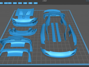 RX-7 Custom Body Kit printable 3D Print Model