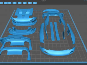 RX-7 Custom Body Kit printable 3D Print Model