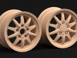 Style 27 OEM Rim printable 3D Print Model