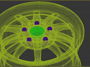 Style 27 OEM Rim printable 3D Print Model