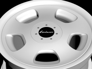 Lorinser RSK3 rim printable 3Dプリントモデル