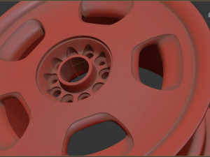 Lorinser RSK3 rim printable 3Dプリントモデル