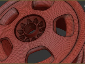 Lorinser RSK3 rim printable 3Dプリントモデル