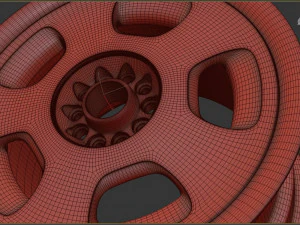 Lorinser RSK3 rim printable 3D Print Model
