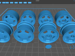 Lorinser RSK3 rim printable 3D Print Model
