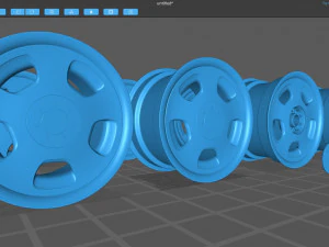 Lorinser RSK3 rim printable 3D Print Model