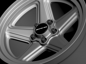 Mercedes AMG Penta wheel printable Modèles 3D en vedette