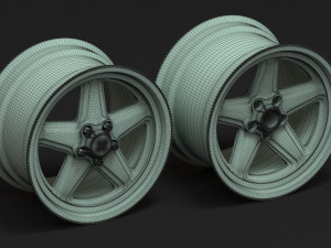 Mercedes AMG Penta wheel printable Modèles 3D en vedette