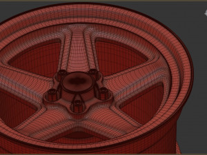 Mercedes AMG Penta wheel printable Modèles 3D en vedette