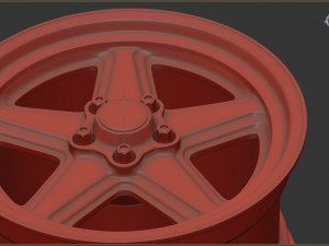Mercedes AMG Penta wheel printable Modèles 3D en vedette