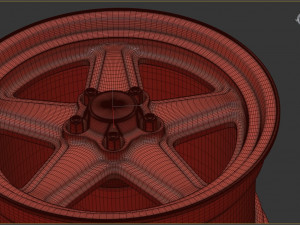 Mercedes AMG Penta wheel printable Modèles 3D en vedette