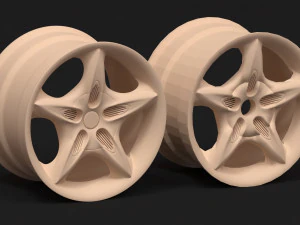MAK Vision 2 rim printable 3D Print Model