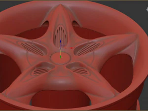 MAK Vision 2 rim printable 3D Print Model
