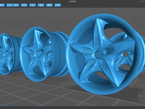MAK Vision 2 rim printable 3D Print Model