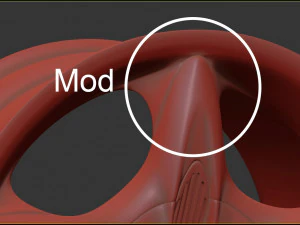MAK Vision 2 rim printable 3D Print Model