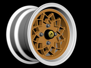 Ally Cat Rallye rim printable 3D Print Model