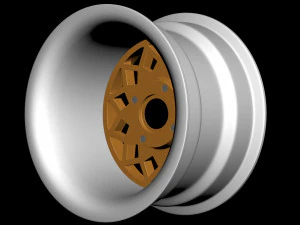 Ally Cat Rallye rim printable 3D Print Model