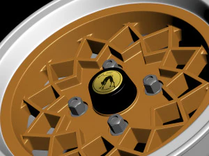 Ally Cat Rallye rim printable 3D Print Model