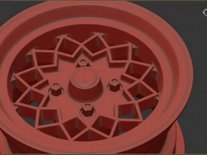 Ally Cat Rallye rim printable 3D Print Model
