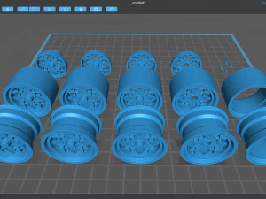 Ally Cat Rallye rim printable 3D Print Model